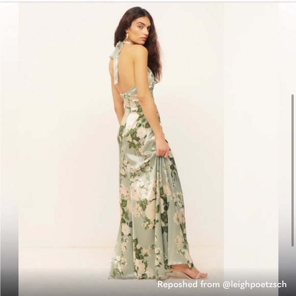 Reformation Veria Silk Dress - Picture 2 of 4